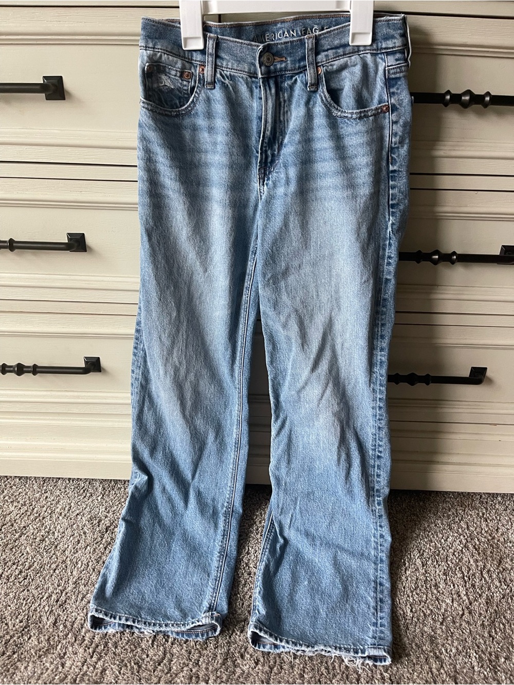 American Eagle stovepipe strigid jeans size 0